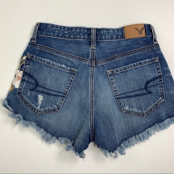 𝅺American Eagle Vintage Hi-Rise Festival Shorts - Picture 7 of 7